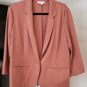 Lauren Conrad Peach/Orange Coral XXL Jacket